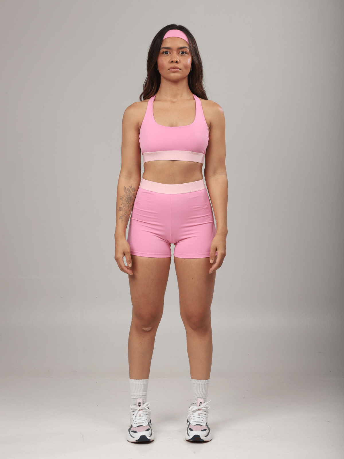 SHORT ATHLETIC ROSA BUBBLE