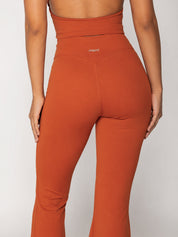 LEGGING FLARE PAPAYA