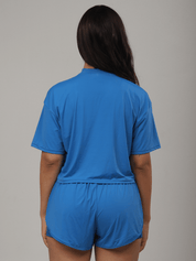 CROPPED FRESH AZUL ROYAL