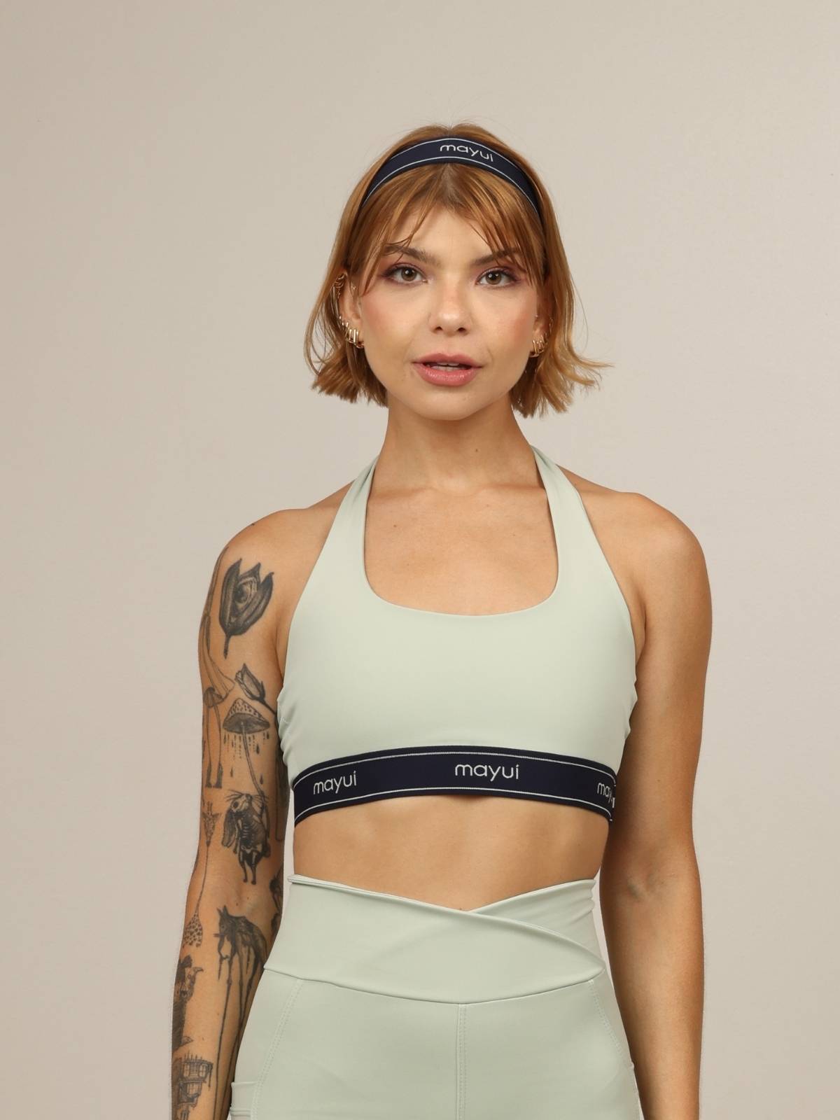 TOP NEW MINTY COM AZUL NAVY