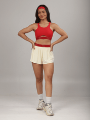 TOP  ATHLETIC VERMELHO VELVET