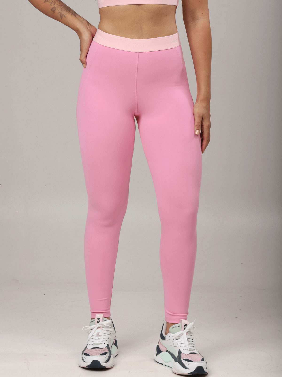 LEGGING ATHLETIC ROSA BUBBLE
