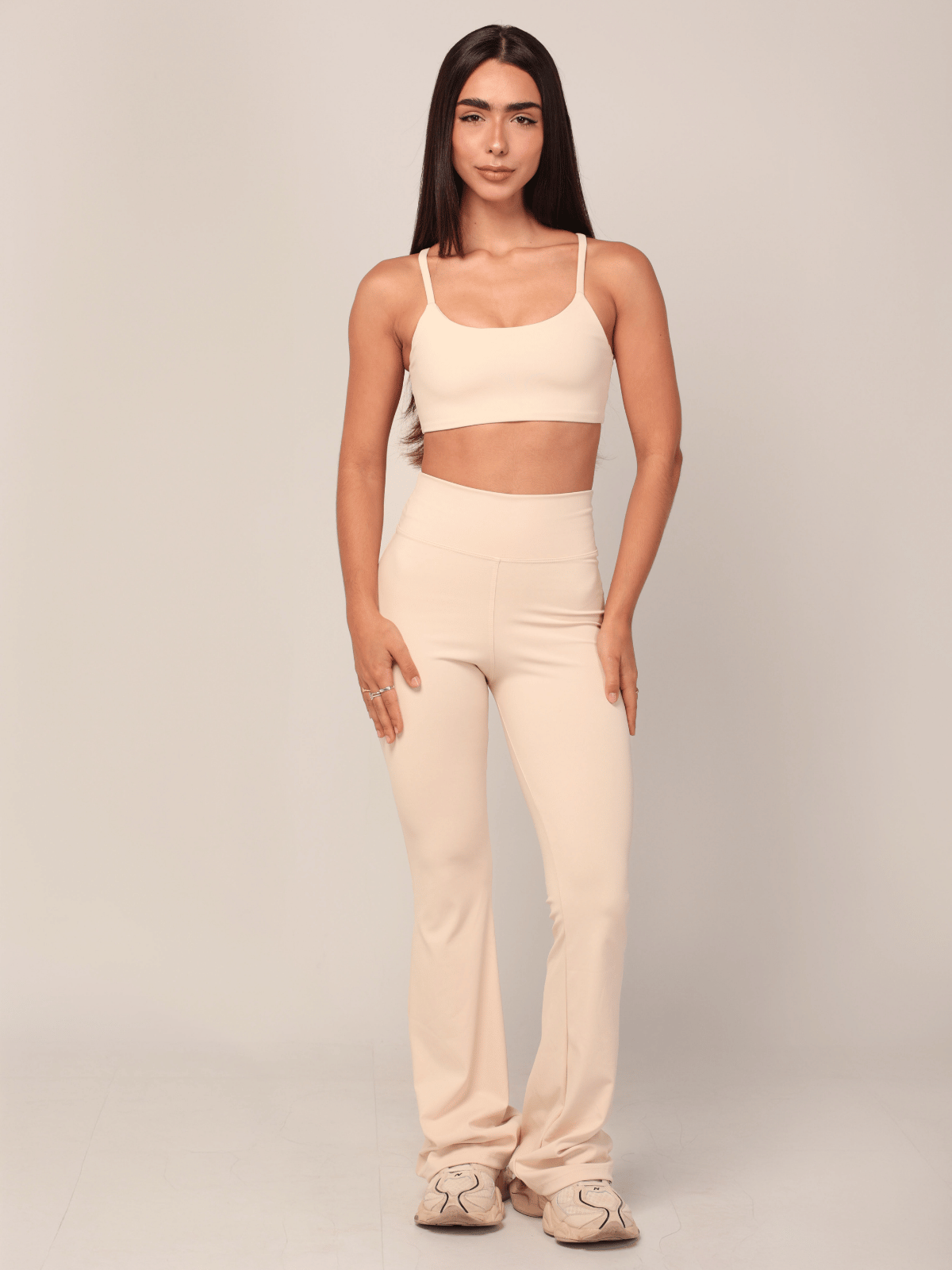 LEGGING FLARE VANILLA