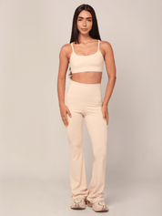 LEGGING FLARE VANILLA