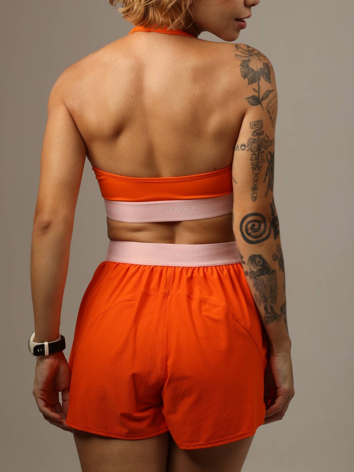 TOP NEW ORANGE COM ROSA BUBBLE