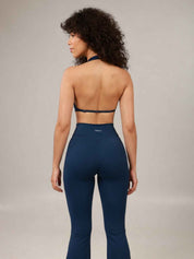 TOP HALTER AZUL NAVY