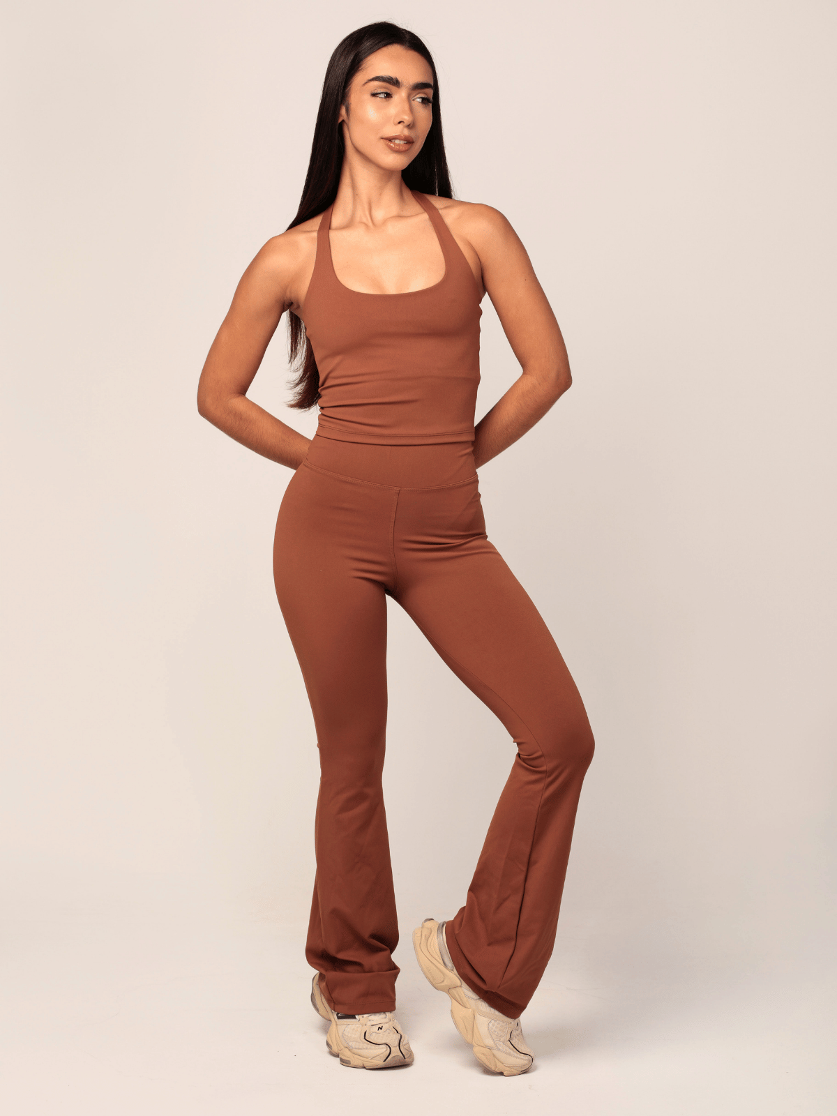 LEGGING FLARE MOCHA