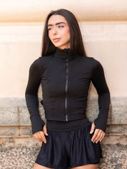 JAQUETA CORSET PRETO POWER