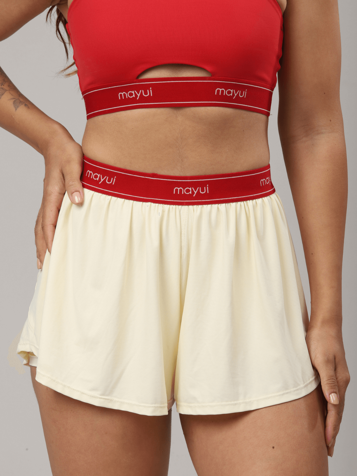SHORT AIR VERMELHO VELVET