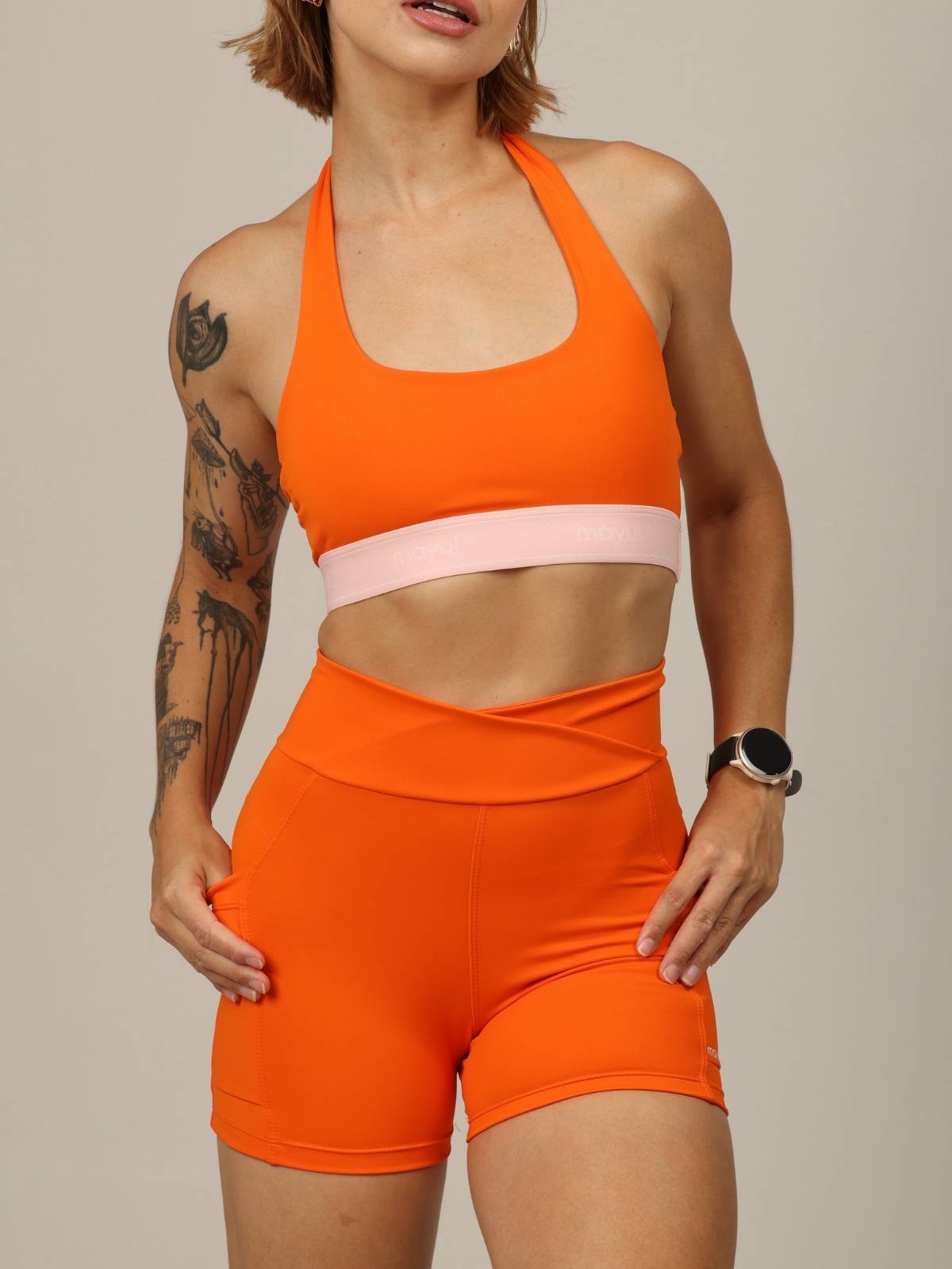 SHORT ACTIVE ORANGE