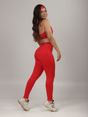 LEGGING ATHLETIC VERMELHO VELVET