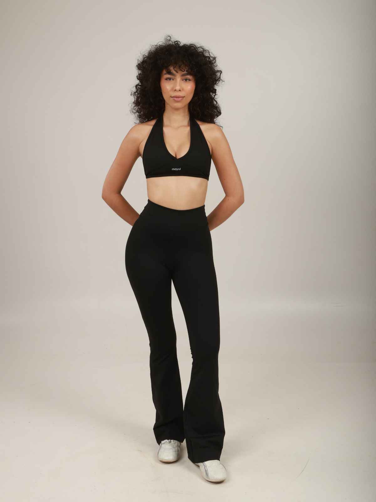 TOP HALTER PRETO
