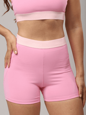 SHORT ATHLETIC ROSA BUBBLE