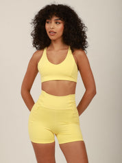 SHORT POCKET AMARELO BUTTER