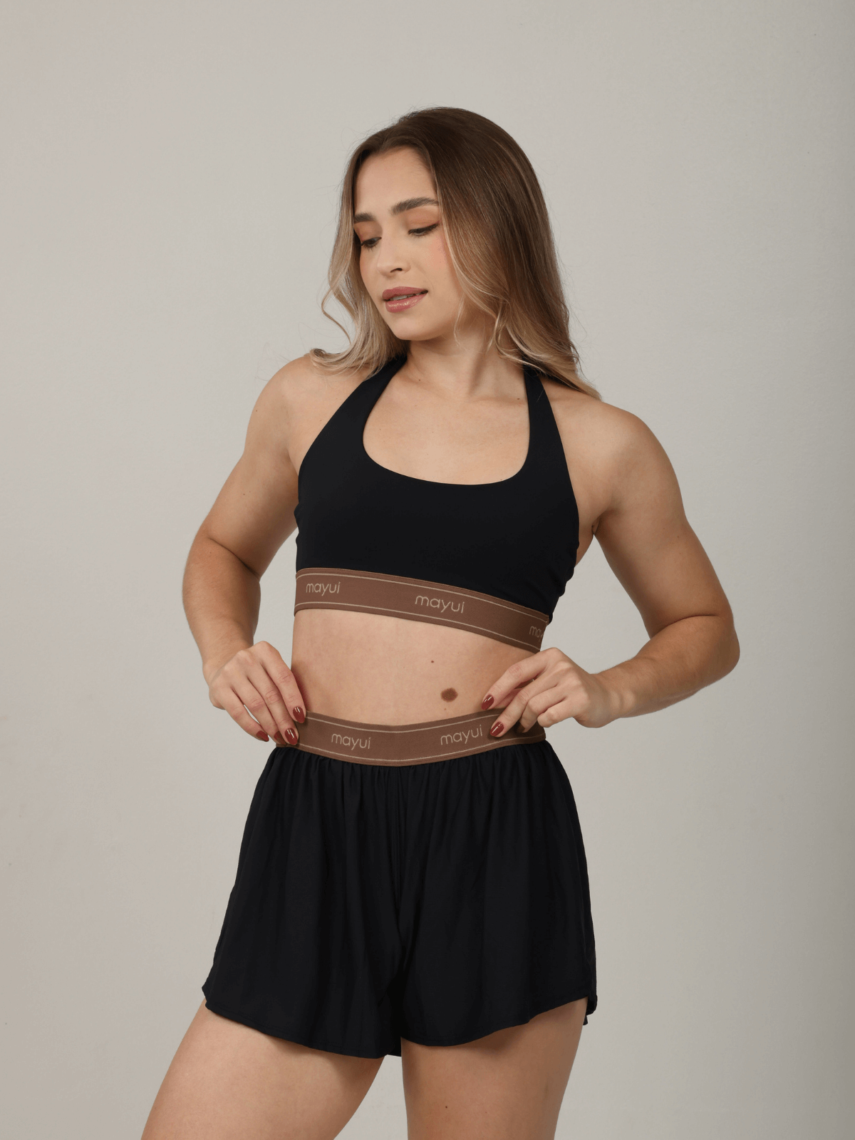 SHORT AIR PRETO COM EXPRESSO