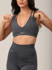 TOP STRAPPY  CINZA