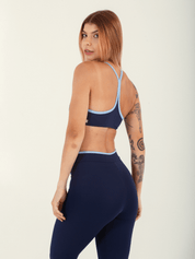 TOP GYM MARINHO DARK COM CÉU AZUL