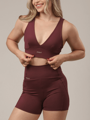 TOP HYPE BURGUNDY