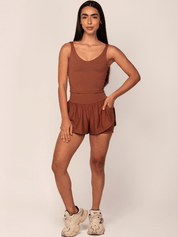 SHORT FLOW MOCHA