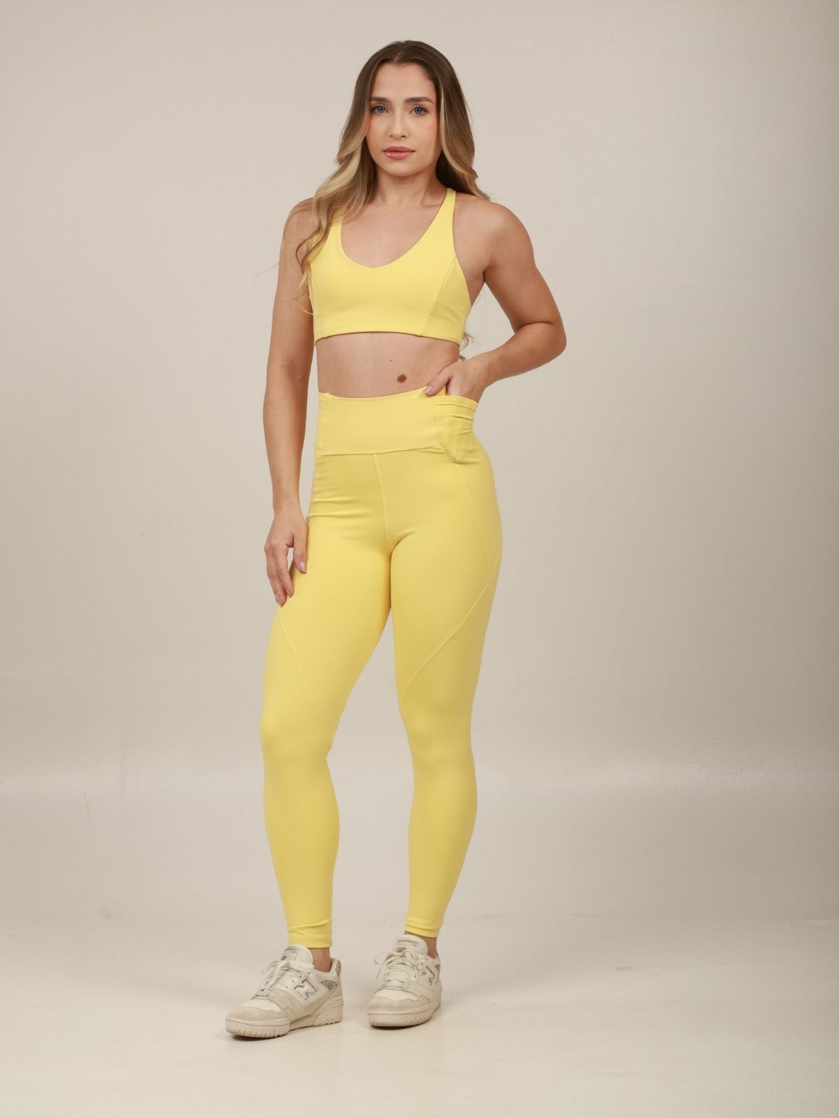 LEGGING POCKET AMARELO BUTTER