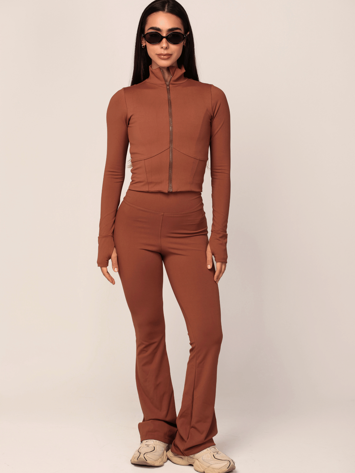 LEGGING FLARE MOCHA