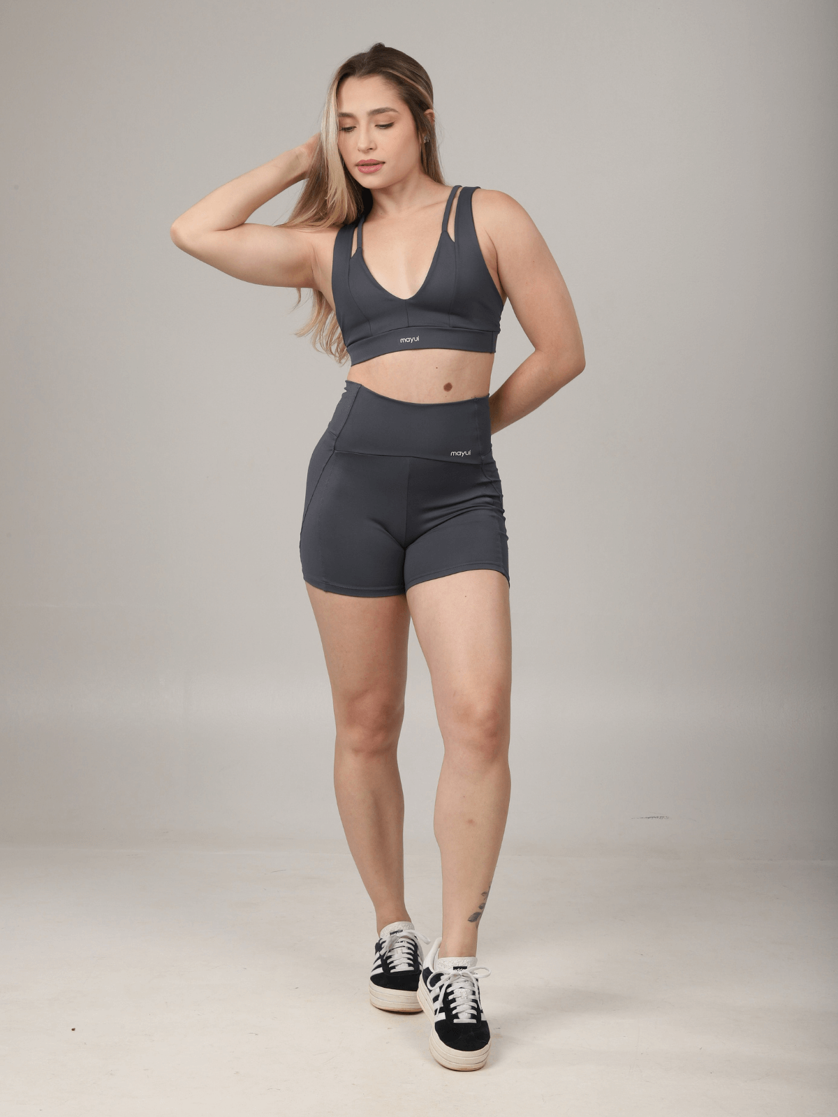 TOP STRAPPY  CINZA