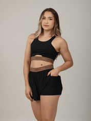 SHORT AIR PRETO COM EXPRESSO