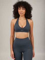 TOP HALTER GRAFITE