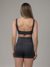 SHORT FLEX CINZA