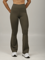 LEGGING FLARE VERDE CROCO