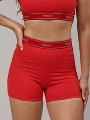 SHORT ATHLETIC VERMELHO VELVET