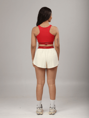 SHORT AIR VERMELHO VELVET