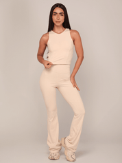 LEGGING FLARE VANILLA