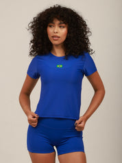 BABY TEE BRASIL AZUL INTENSO