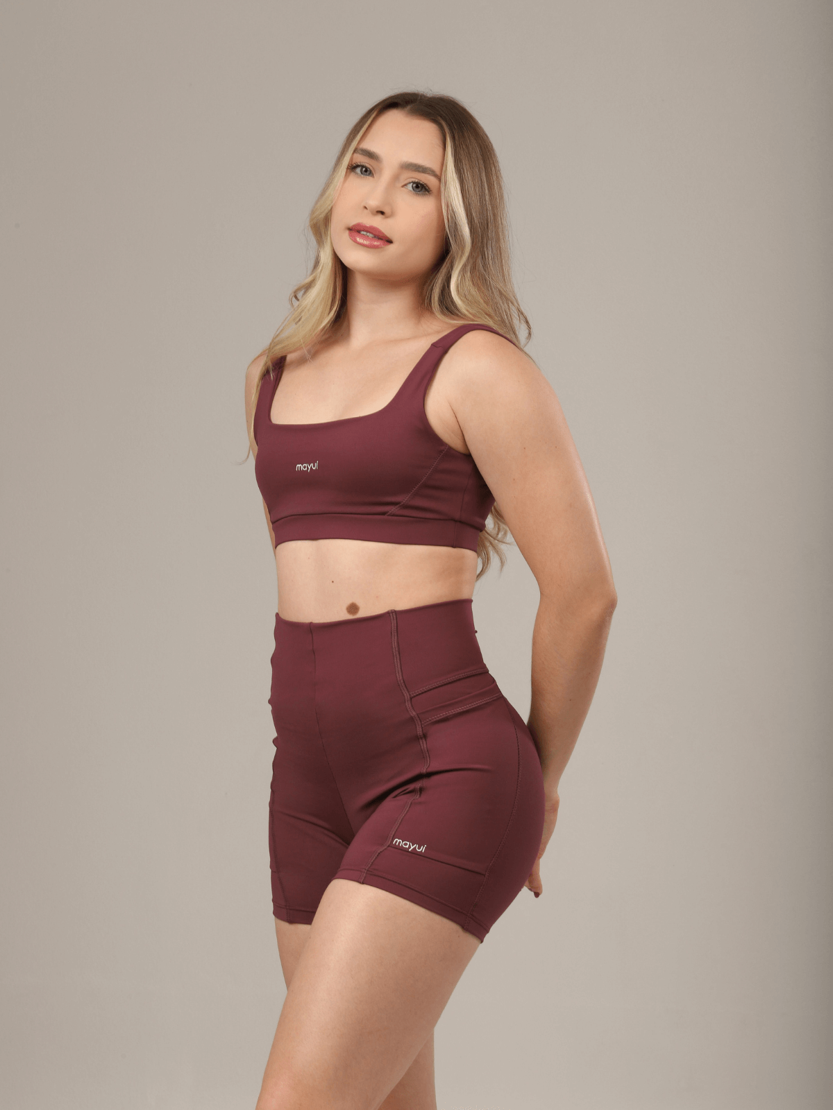 SHORT FLEX BURGUNDY