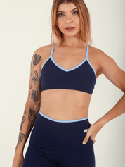 TOP GYM MARINHO DARK COM CÉU AZUL