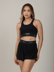 TOP  ATHLETIC PRETO COM AZUL NAVY