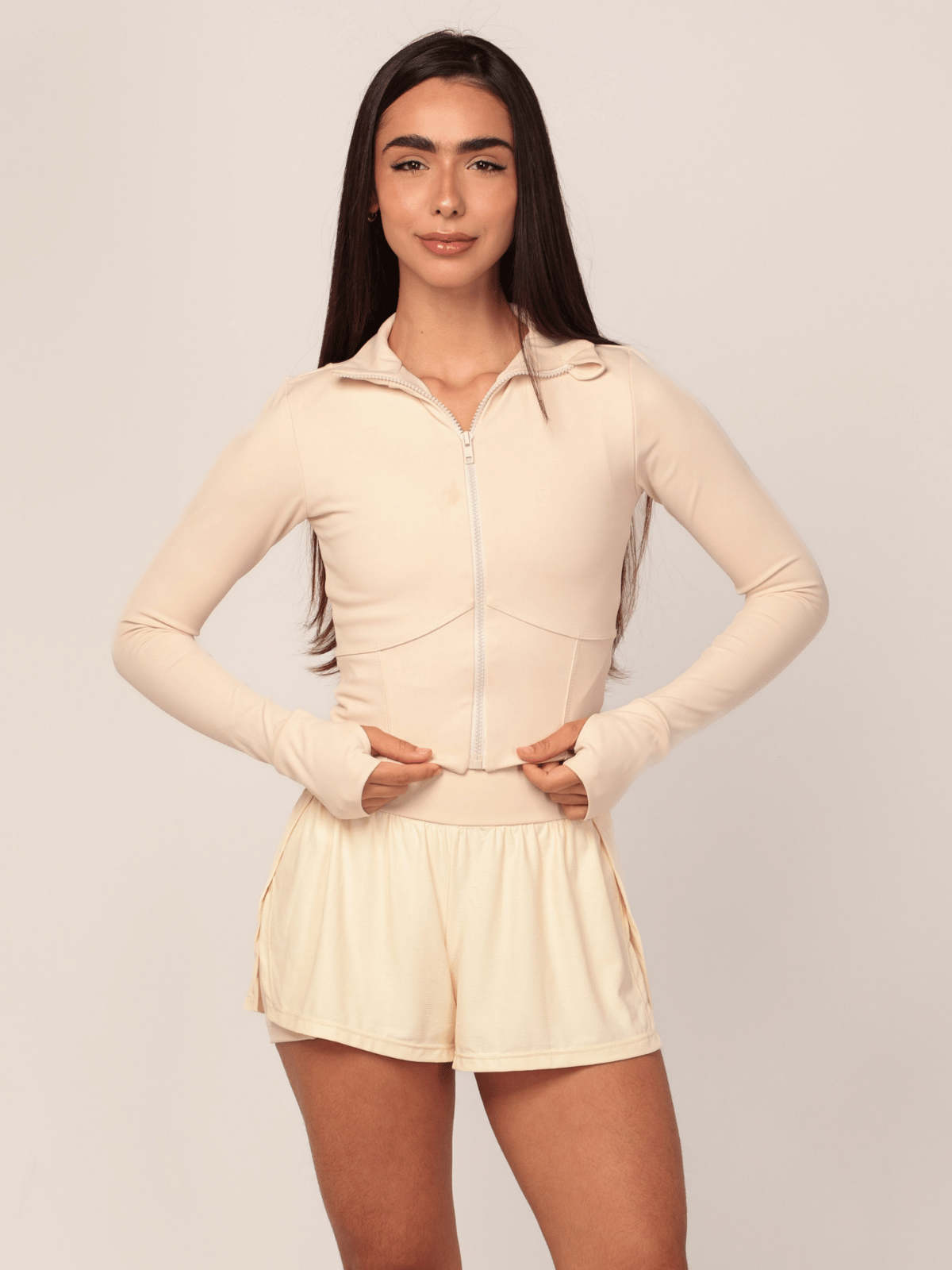 JAQUETA CORSET VANILLA