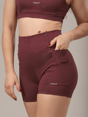 SHORT FLEX BURGUNDY