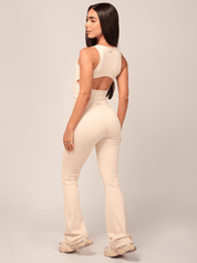 LEGGING FLARE VANILLA